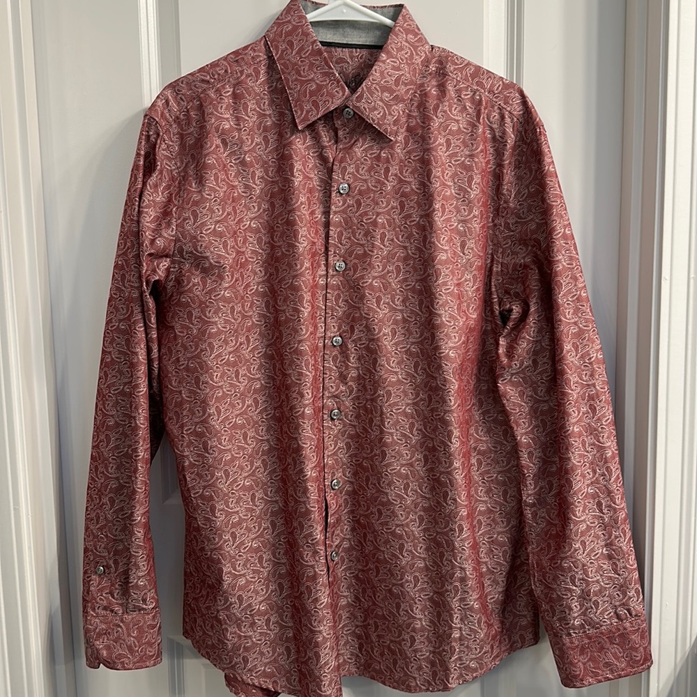 Men’s Paisley Dress Shirt